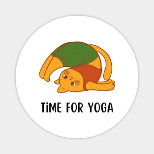 Time for yoga Magnet